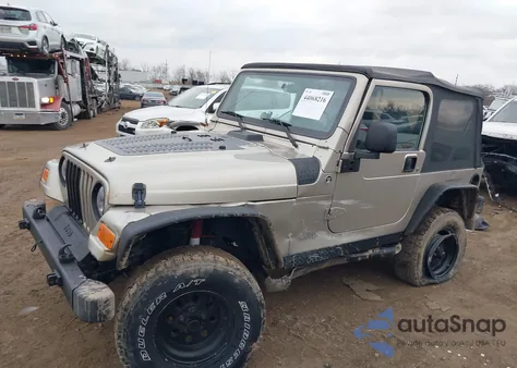 2004 Jeep Wrangler Se z USA, uszkodzony, nr VIN 1J4FA29124P721636